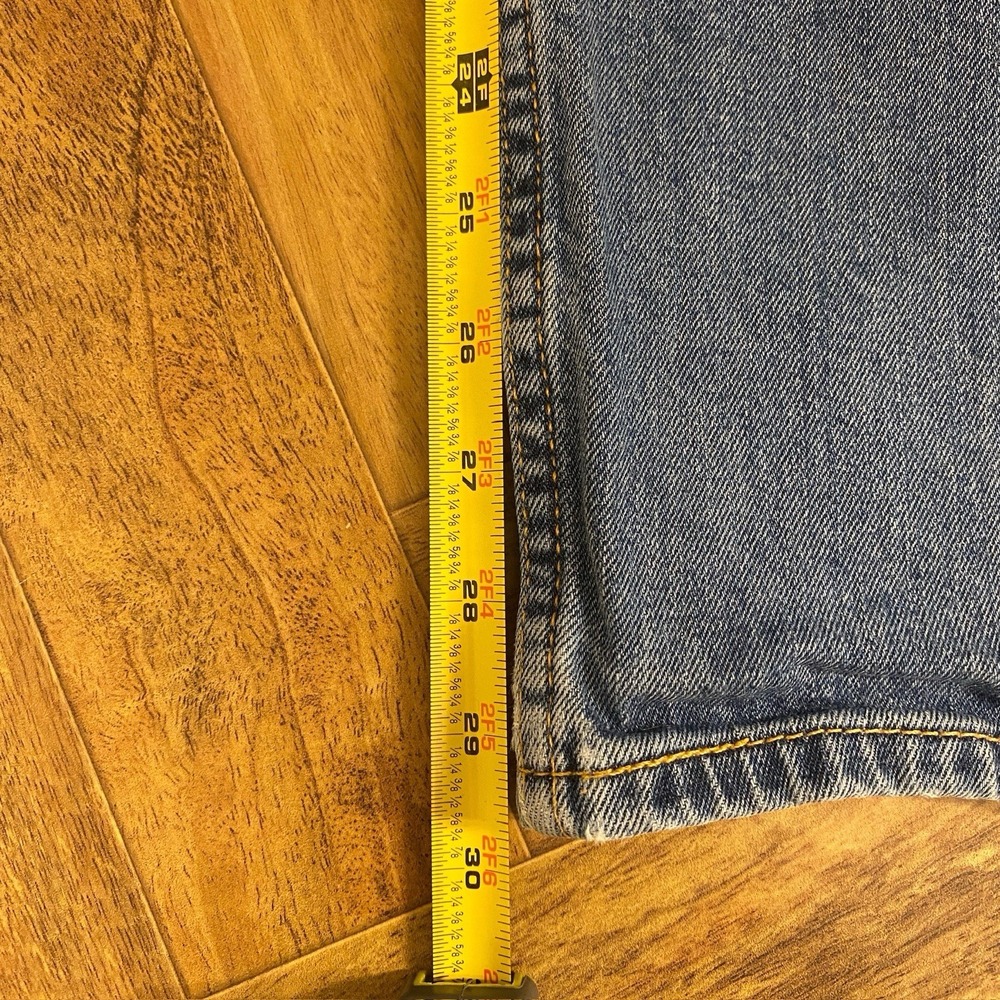 Levis 505 38x30 Mens Medium Wash Classic Straight Leg - Picture 5 of 6